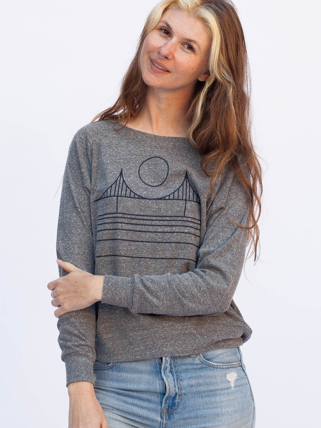 Minimal Bridge Women's Raglan Puullover