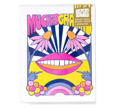 Muchas Gracias greeting card / card pack
