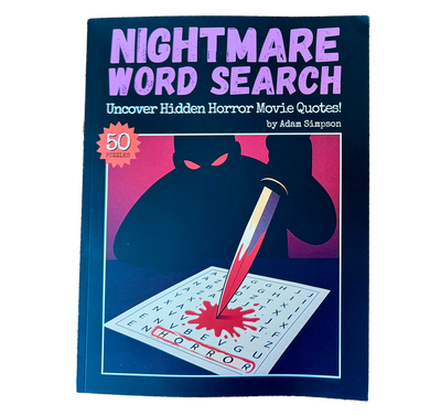 Nightmare Word Search Book
