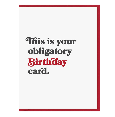 Obligatory Birthday card