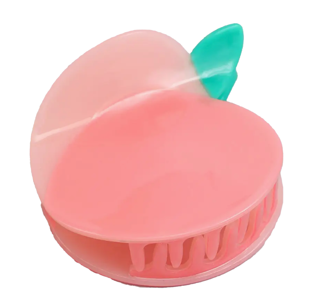 Peach hair claw