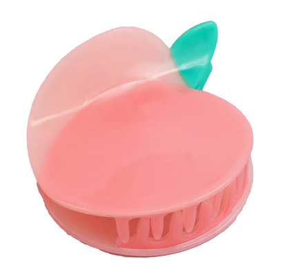 Peach hair claw