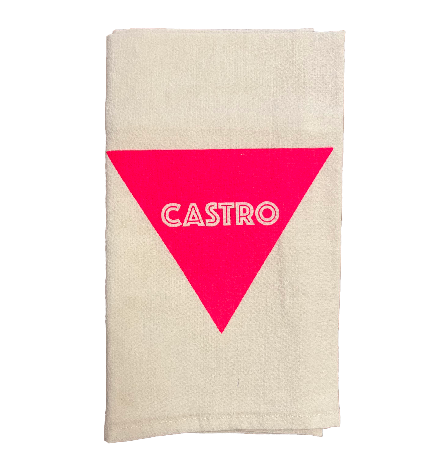 Pink Triangle Castro towel