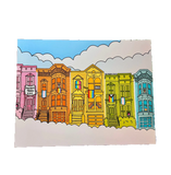 Pride Houses art print