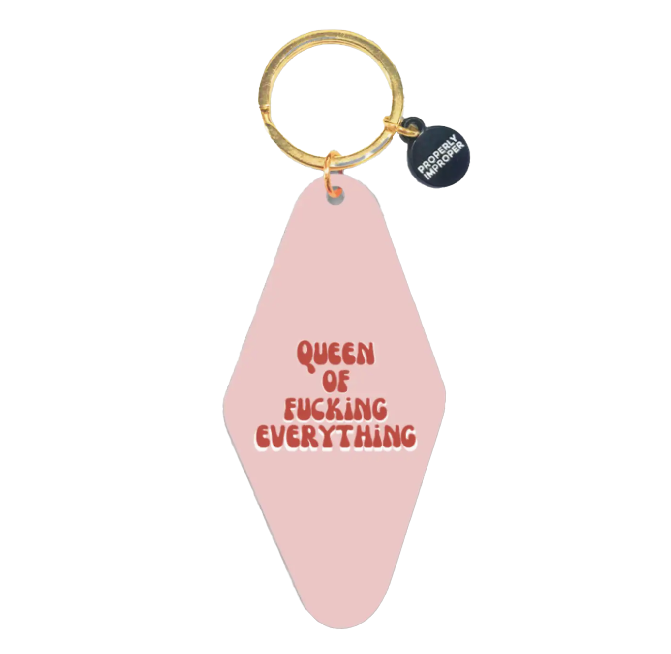 Queen key tag