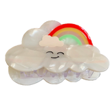 Rainbow Cloud Hair Claw