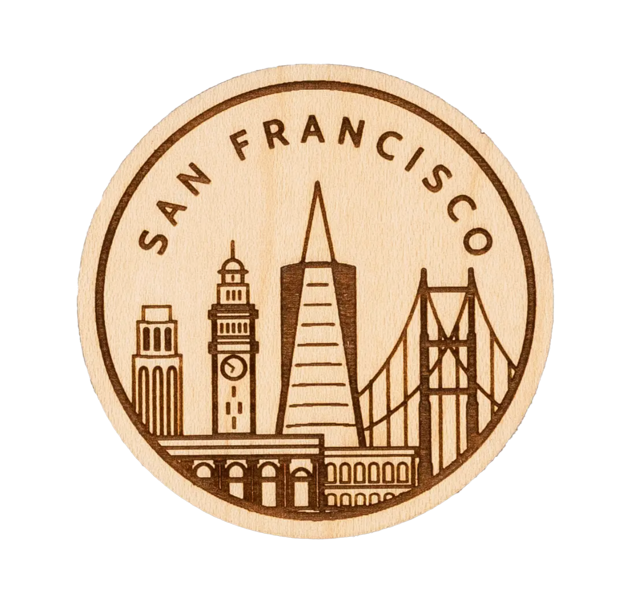 SF Skyline Magnet