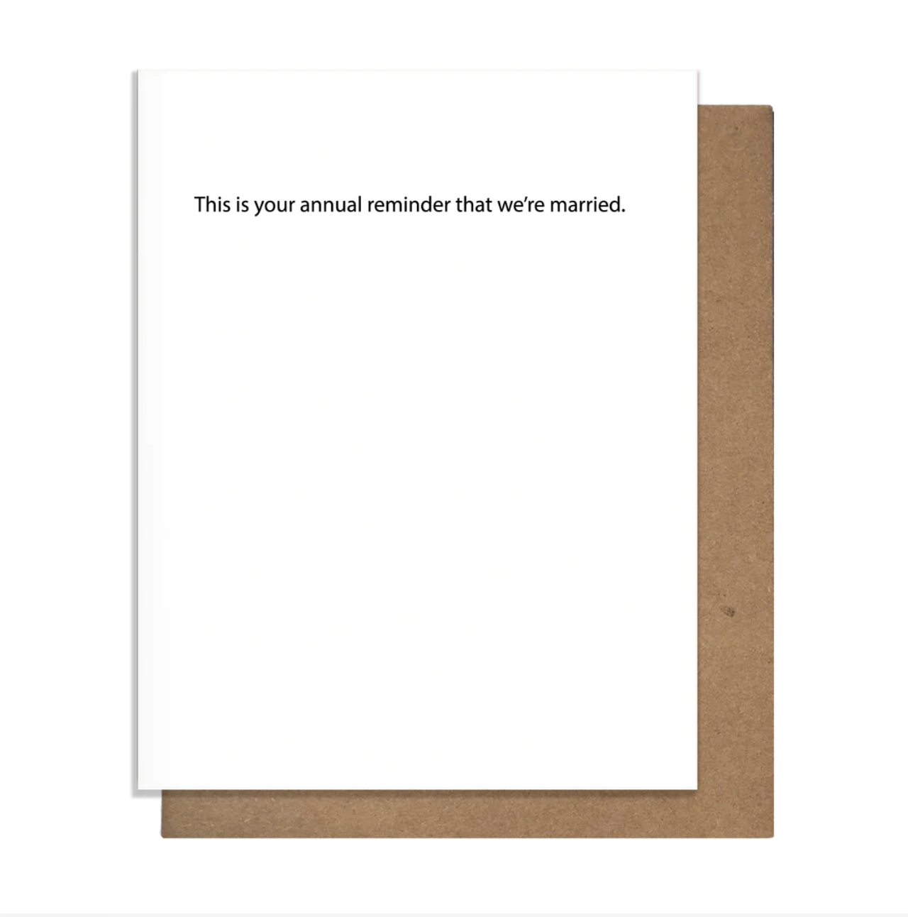 Annual Reminder Card