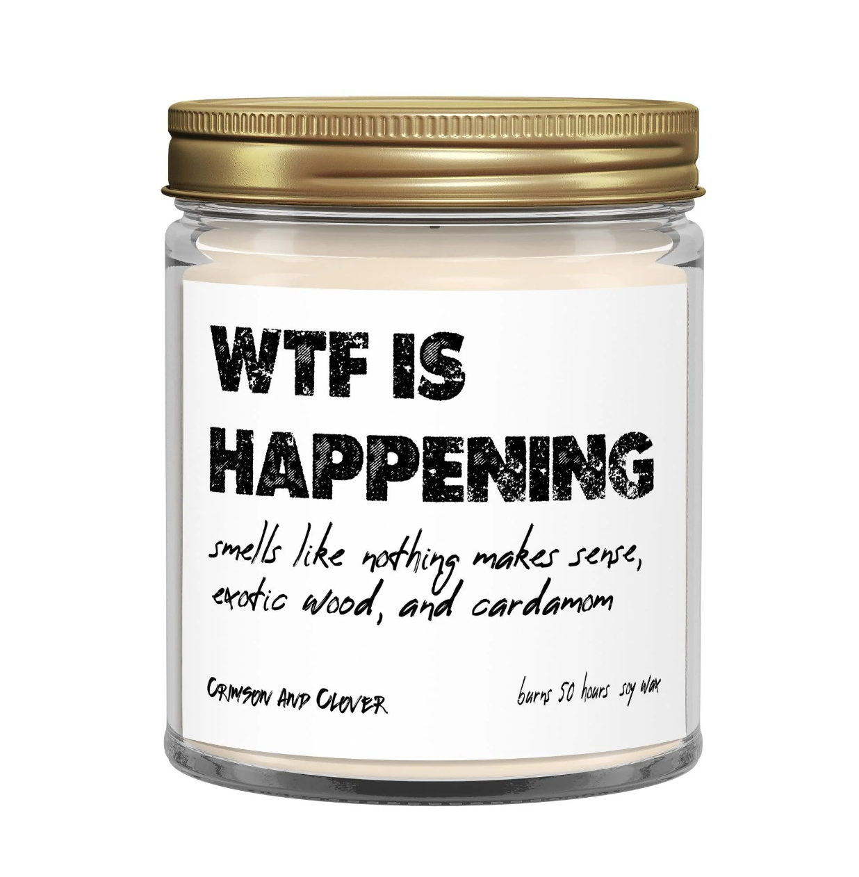 WTF candle
