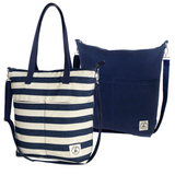 Reversible Messenger Bag - Broad Stripe/Navy