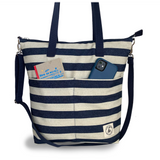 Reversible Messenger Bag - Broad Stripe/Navy