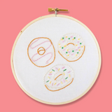 Darn Good Donuts Embroidery Kit