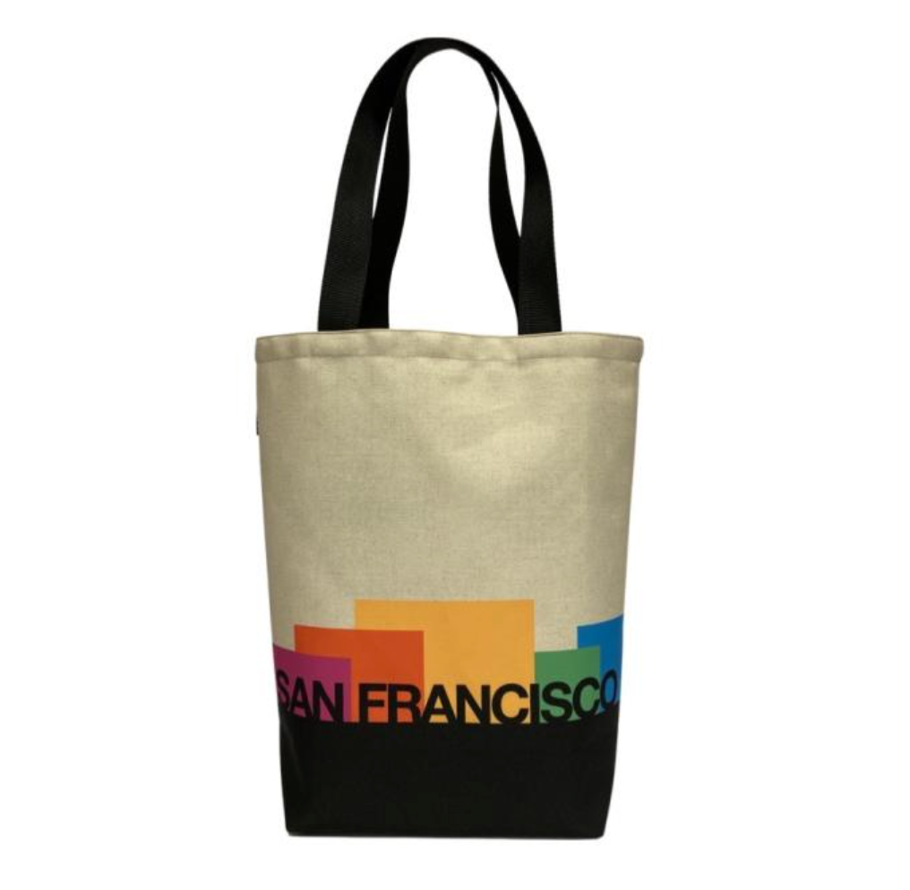 Rainbow Bay Bridge Tote