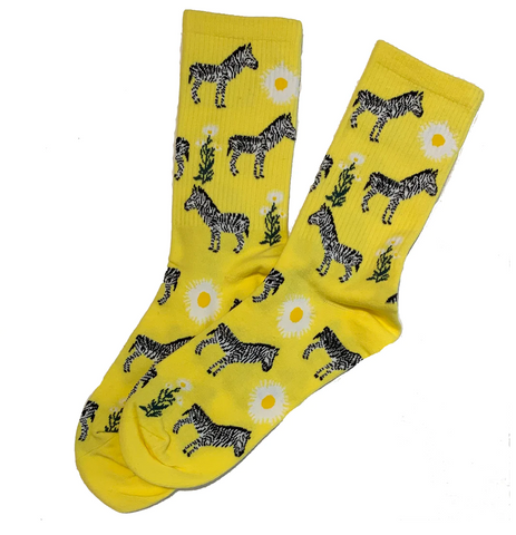 Zebra socks