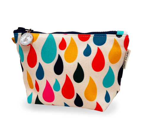Little Zip Geometric Pouch