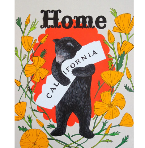 California Home magnet