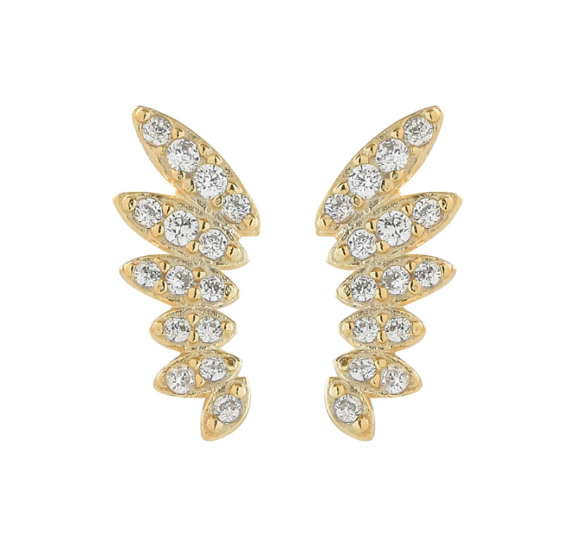 CZ Wing Studs