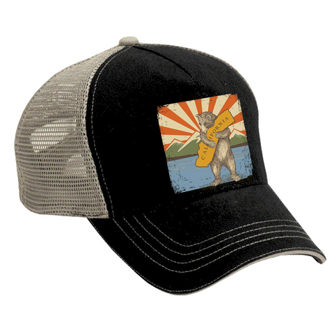 Mountain Bear Trucker hat