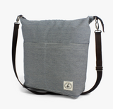 Reversible Messenger Bag - Mustard/Railroad stripe
