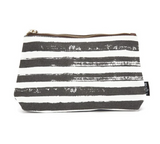 Graphic Canvas Pouch - Large