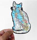 Feline Fine sticker