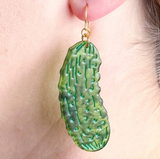 Big Pickle earrings