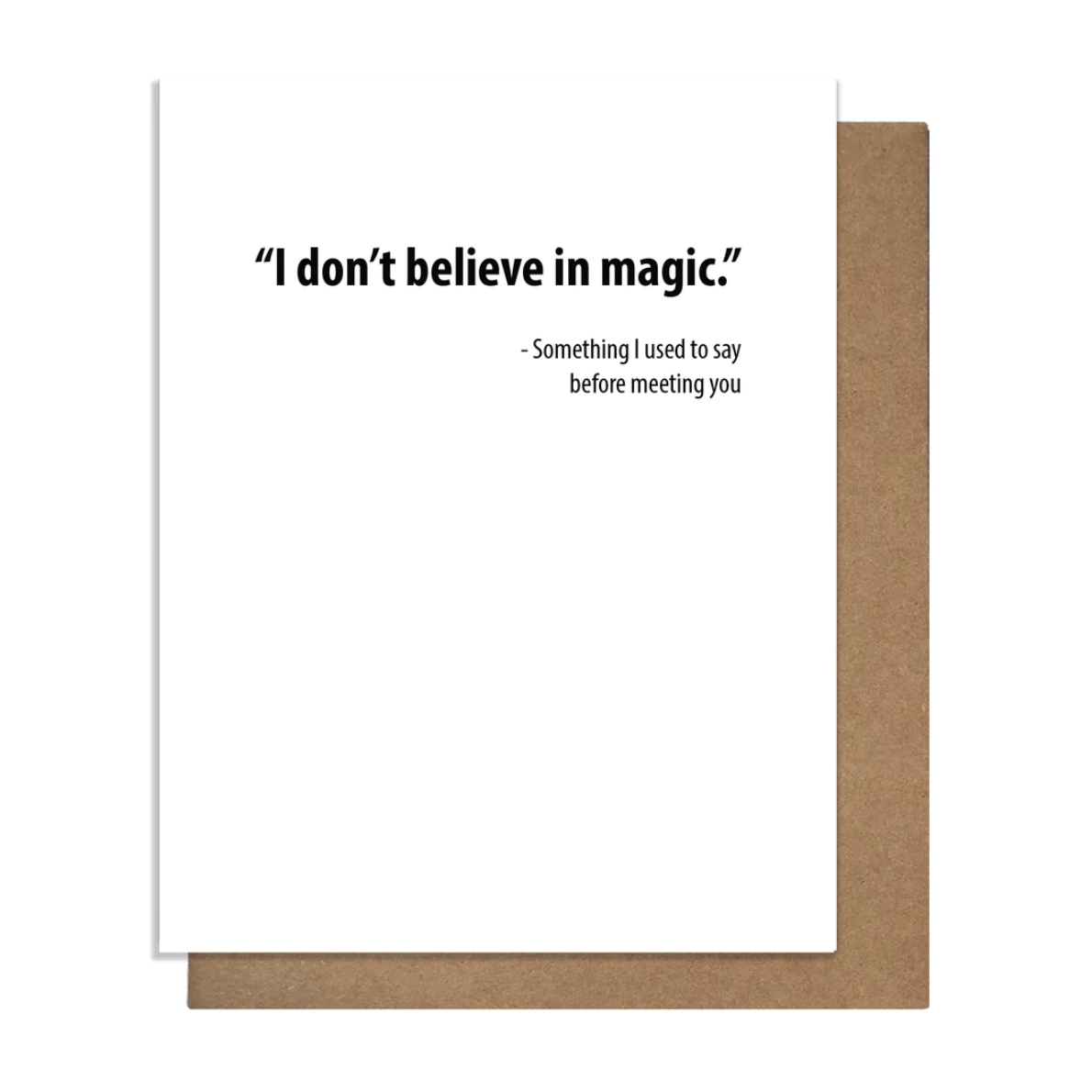 Magic Greeting Card
