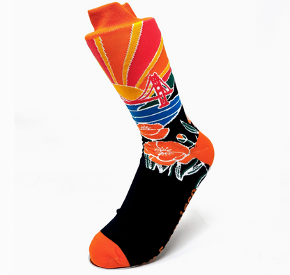 Poppies and Sunshine Men's socks