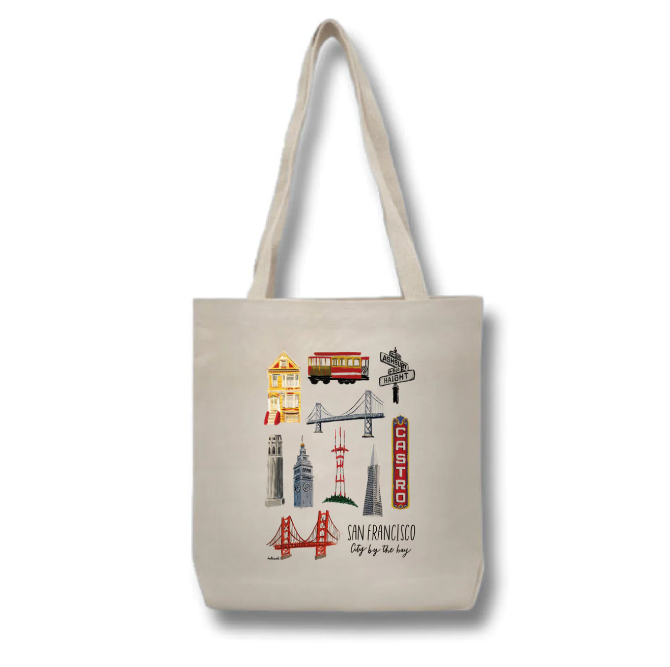 SF Collage Tote bag