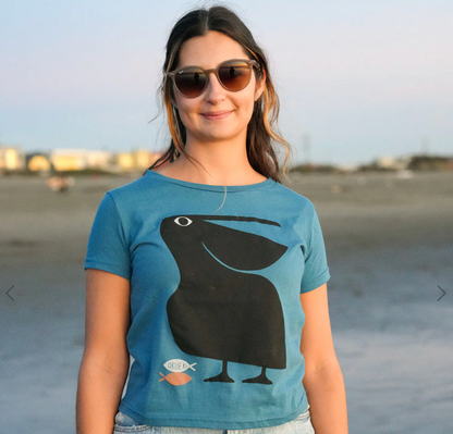 Pelican Fish Woman's Tshirt