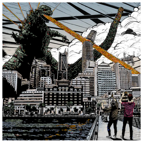 Shin Godzilla art print