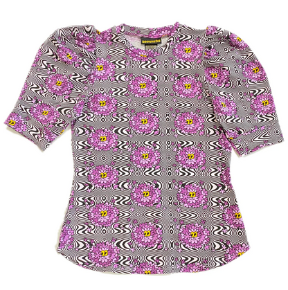 Purple Haze Puff Top