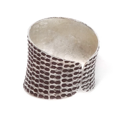 Stamped Tribal Ring
