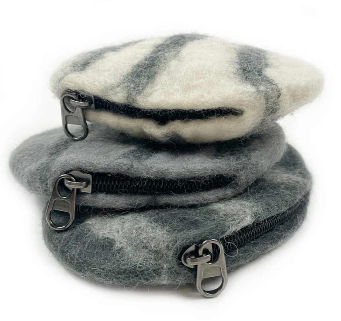 Felted Rock Pouch