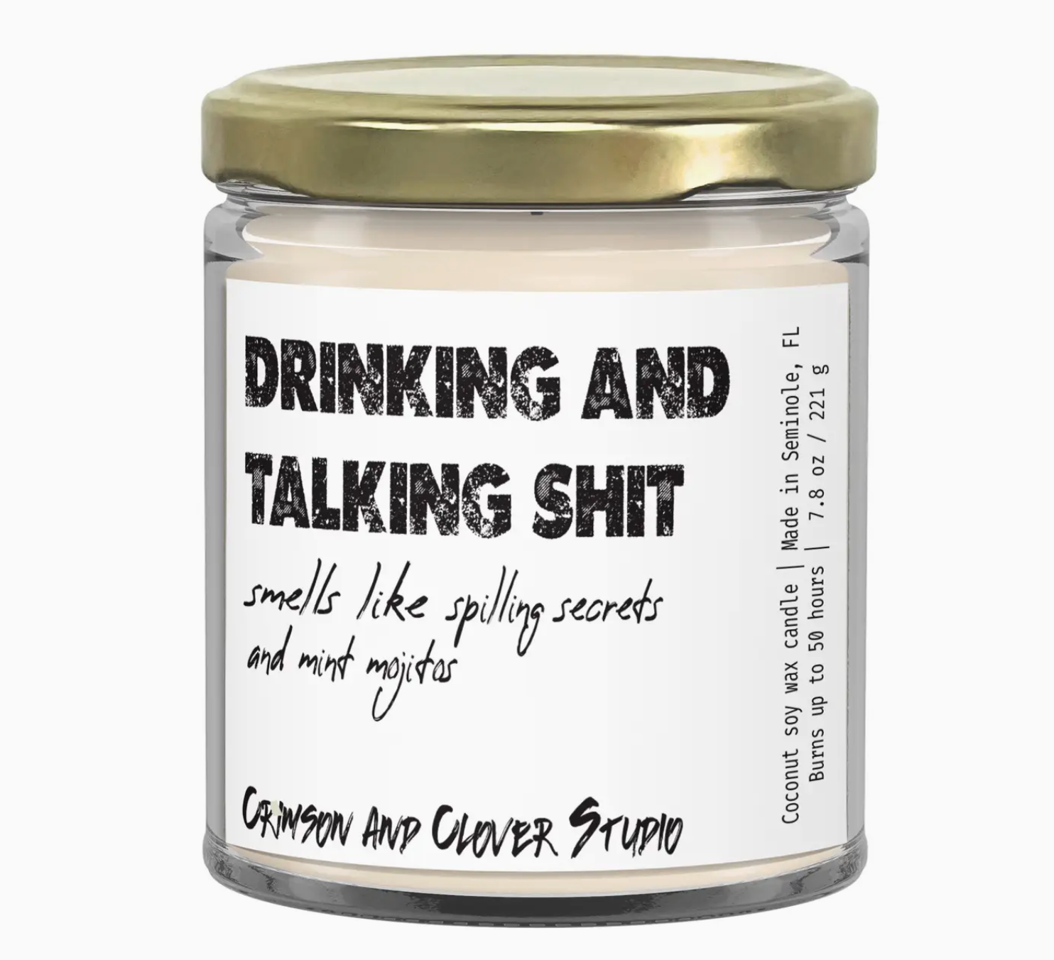 Drinking and Talking Shit candle
