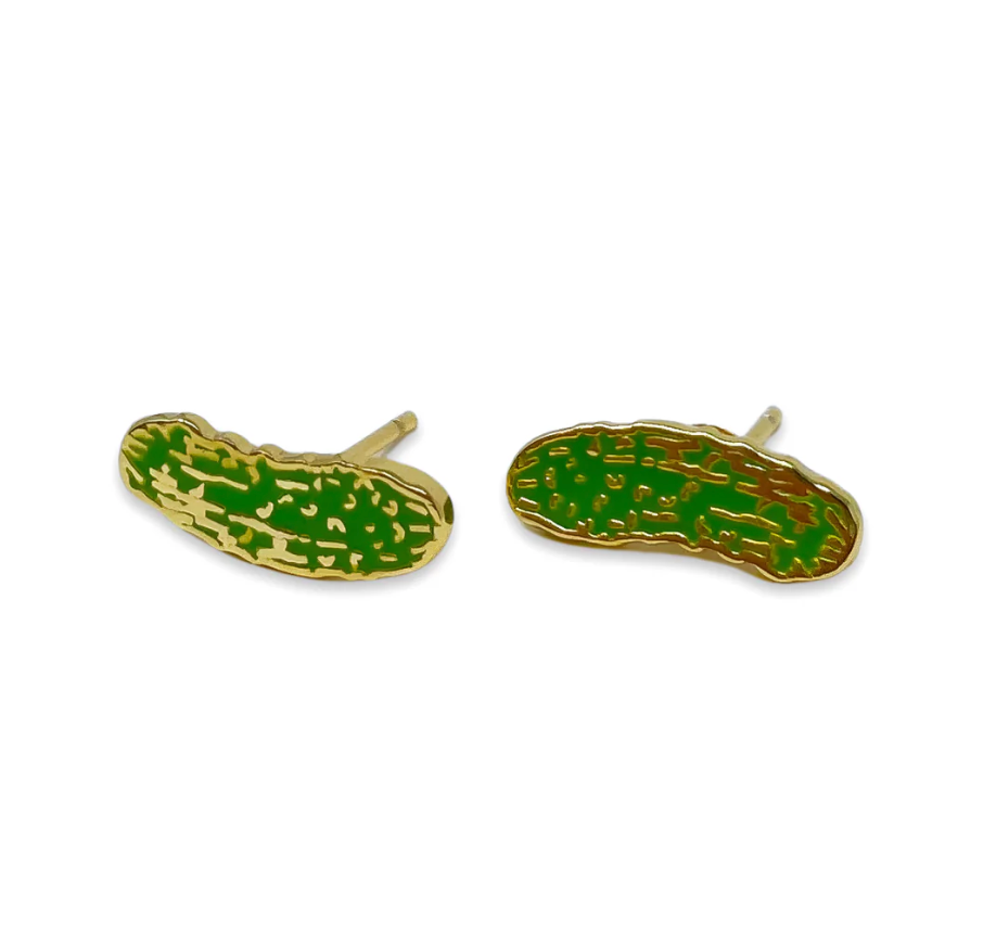 Pickle Enamel studs