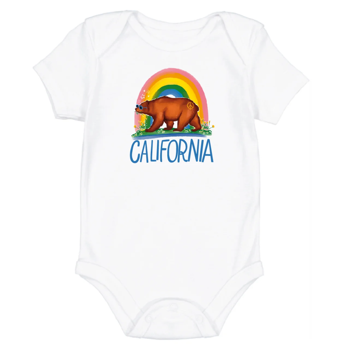 Good Vibes Bear onesie