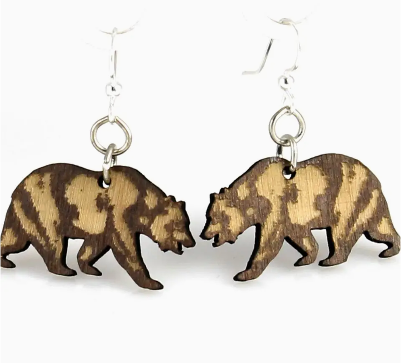 CA Bear Dangly earrings