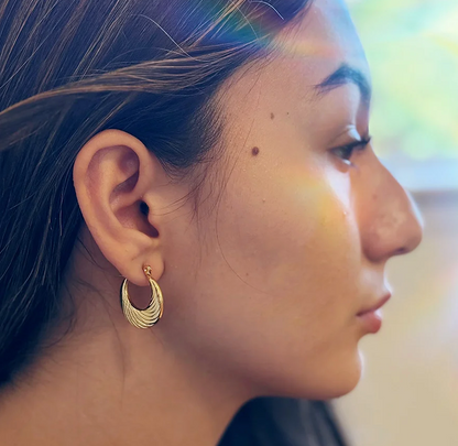 Aura Hoop earrings
