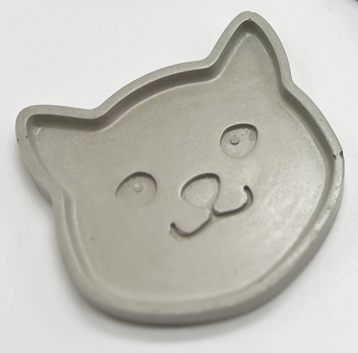 Cat Concrete Trinket Dish