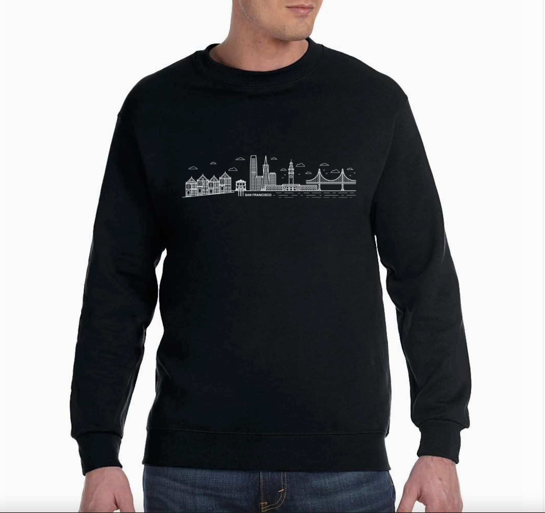 SF Skyline Pullover sweatshirt