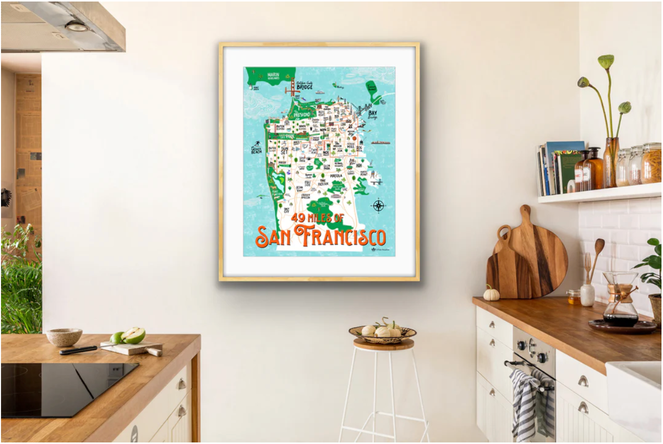 49 mile San Francisco map