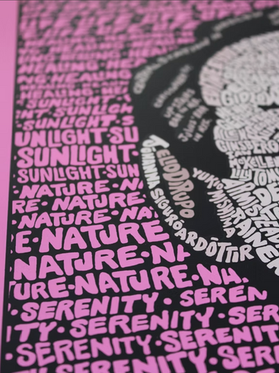 Harvey Milk art print - Pink edition