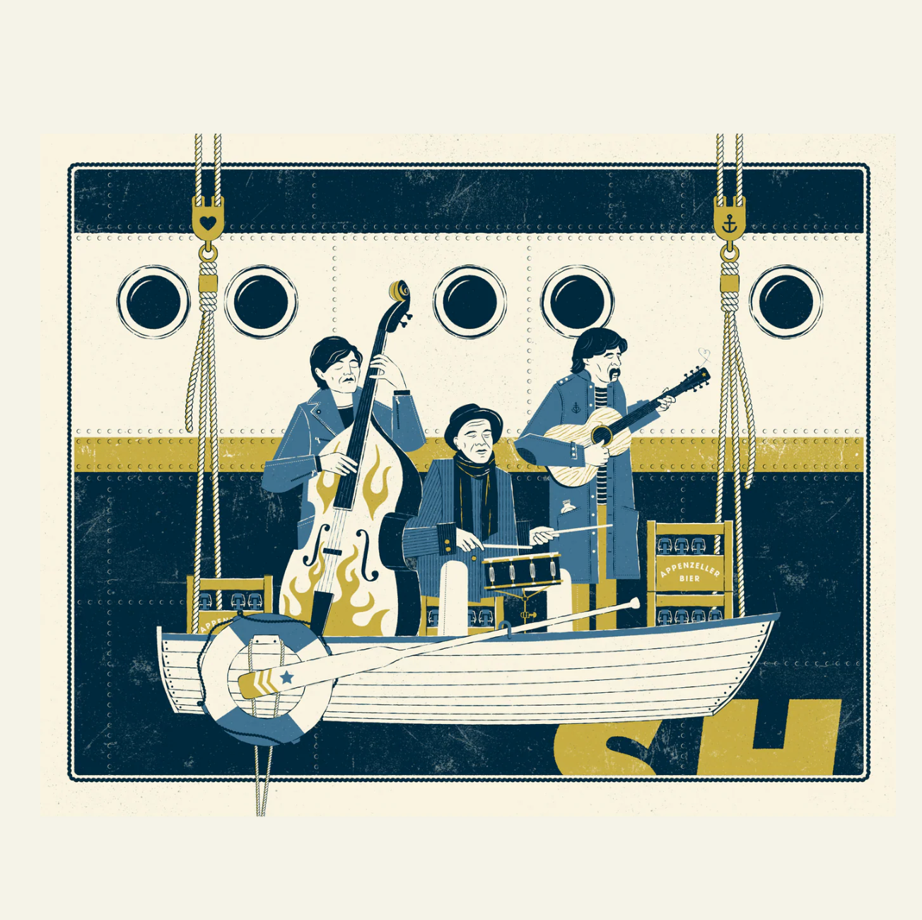 Testing the Waters art print