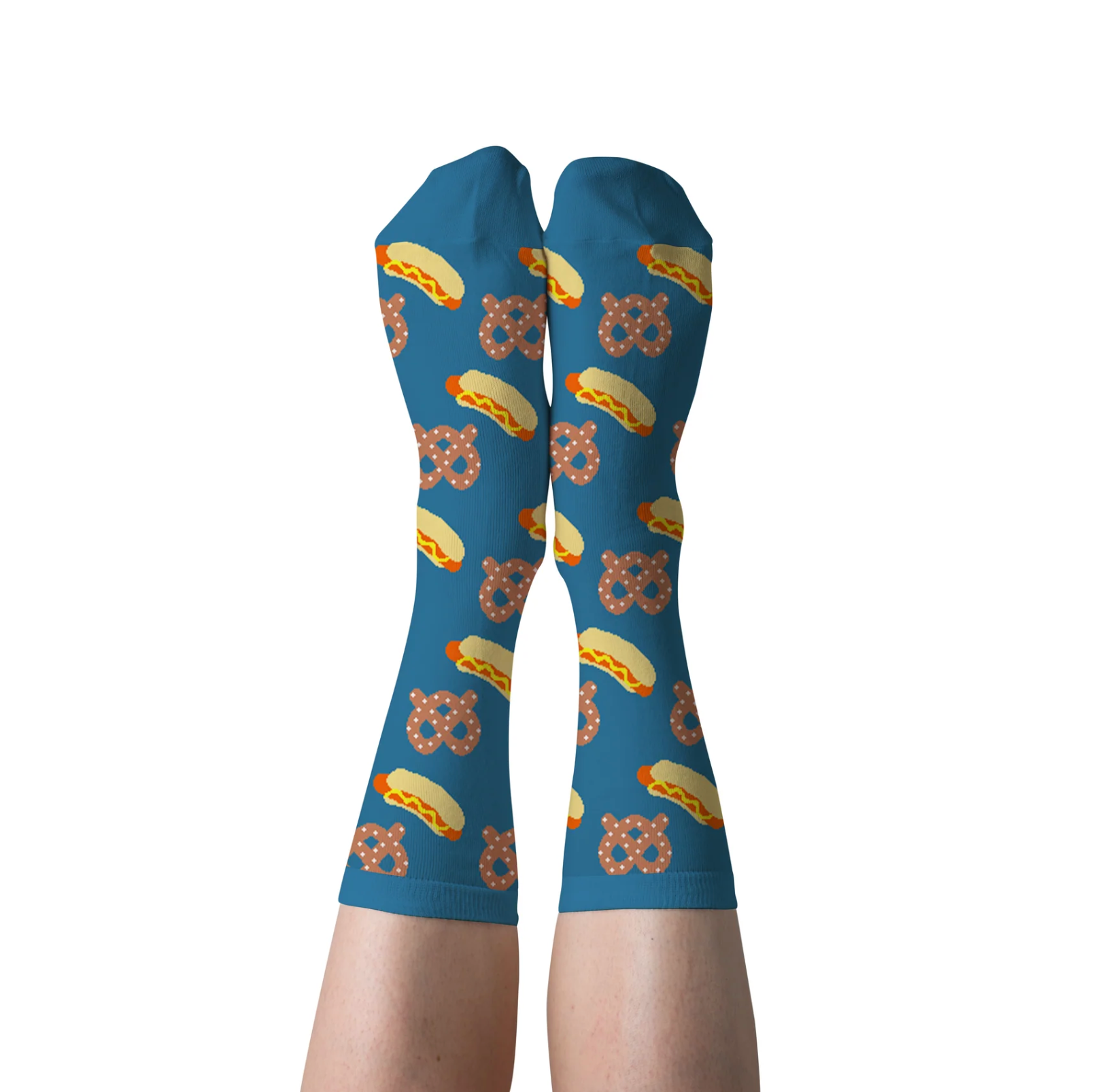 Hot Dog socks Large