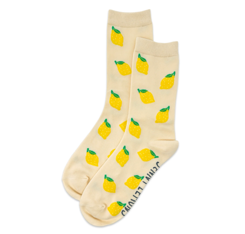 Lemon Crew socks