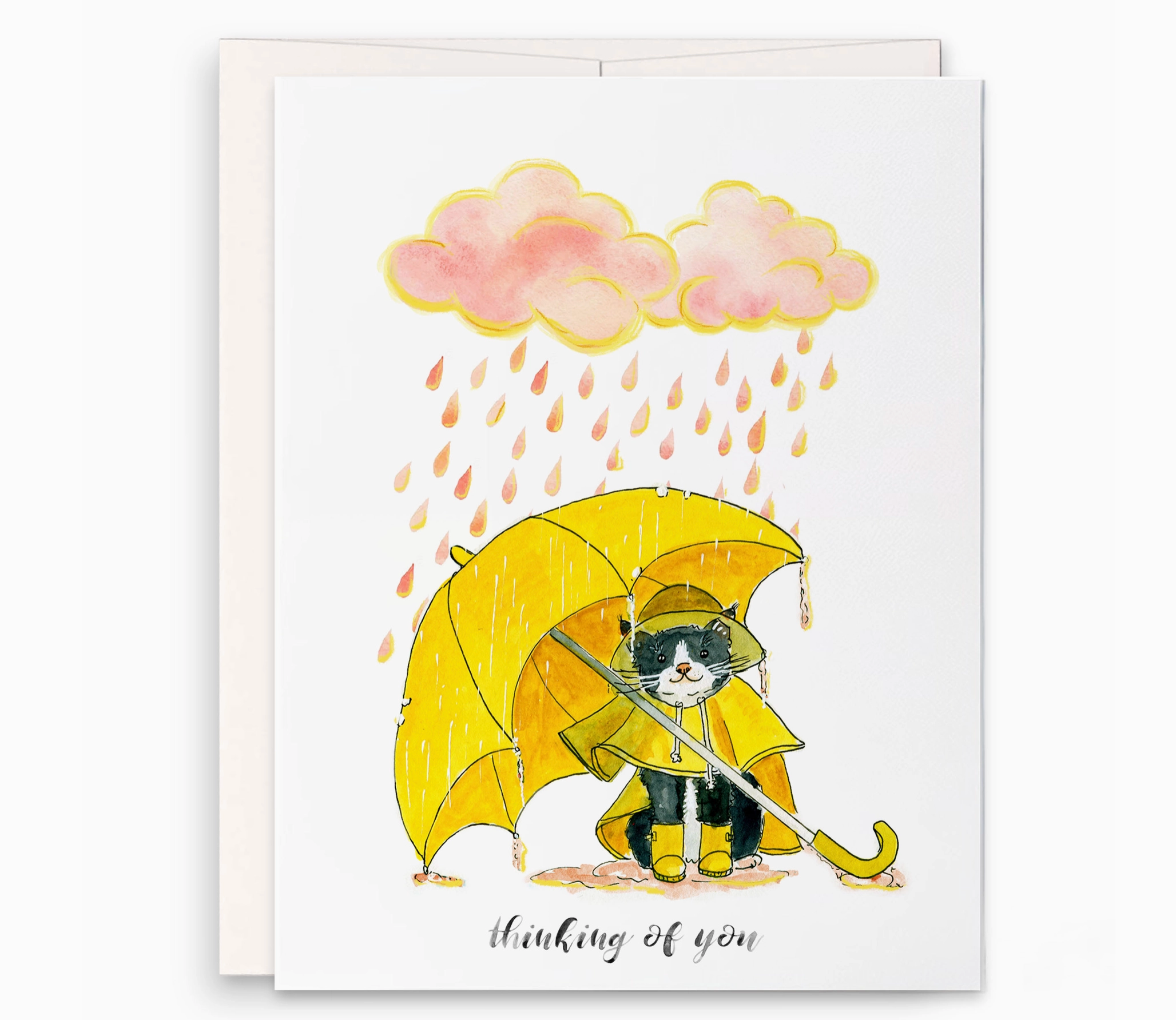 Silver Lining greeting card
