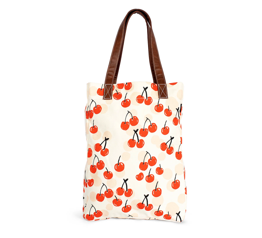 Market Tote - Cherries