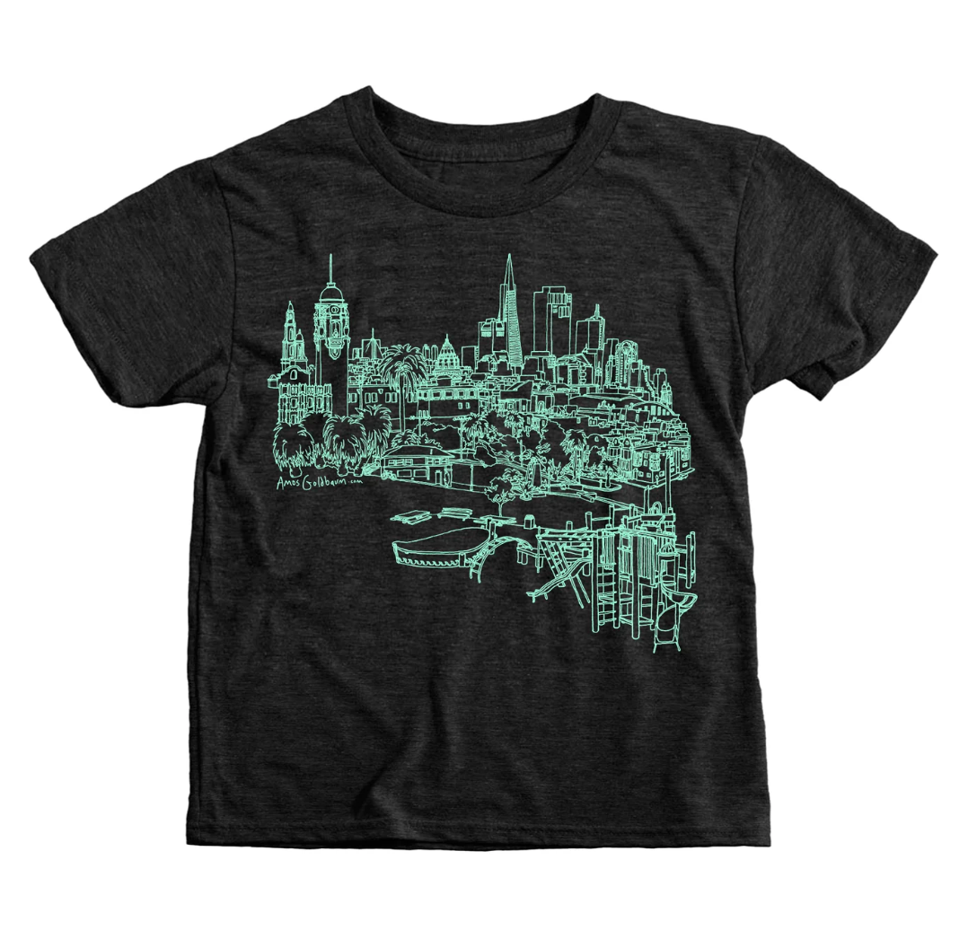 Dolores Park Kid's T-shirt