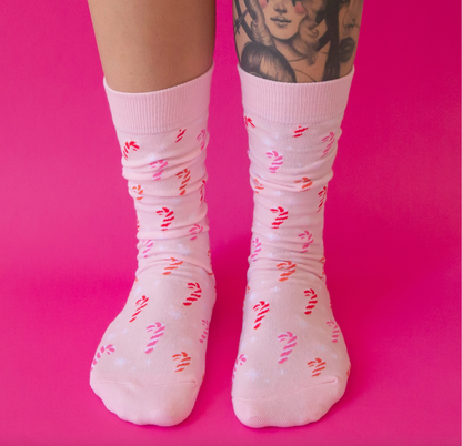 Candy Cane socks